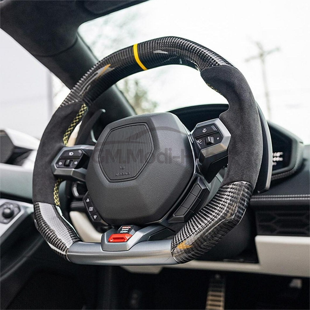 GM. Modi-Hub For Lamborghini 2015-2023 Huracan Carbon Fiber Steering Wheel