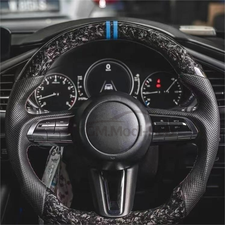 GM. Modi-Hub For Mazda 2019-2022 CX-30 Carbon Fiber Steering Wheel