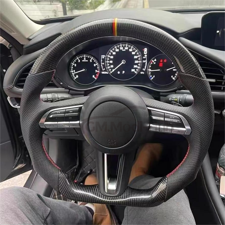 GM. Modi-Hub For 2019-2023 Mazda 3 Carbon Fiber Steering Wheel