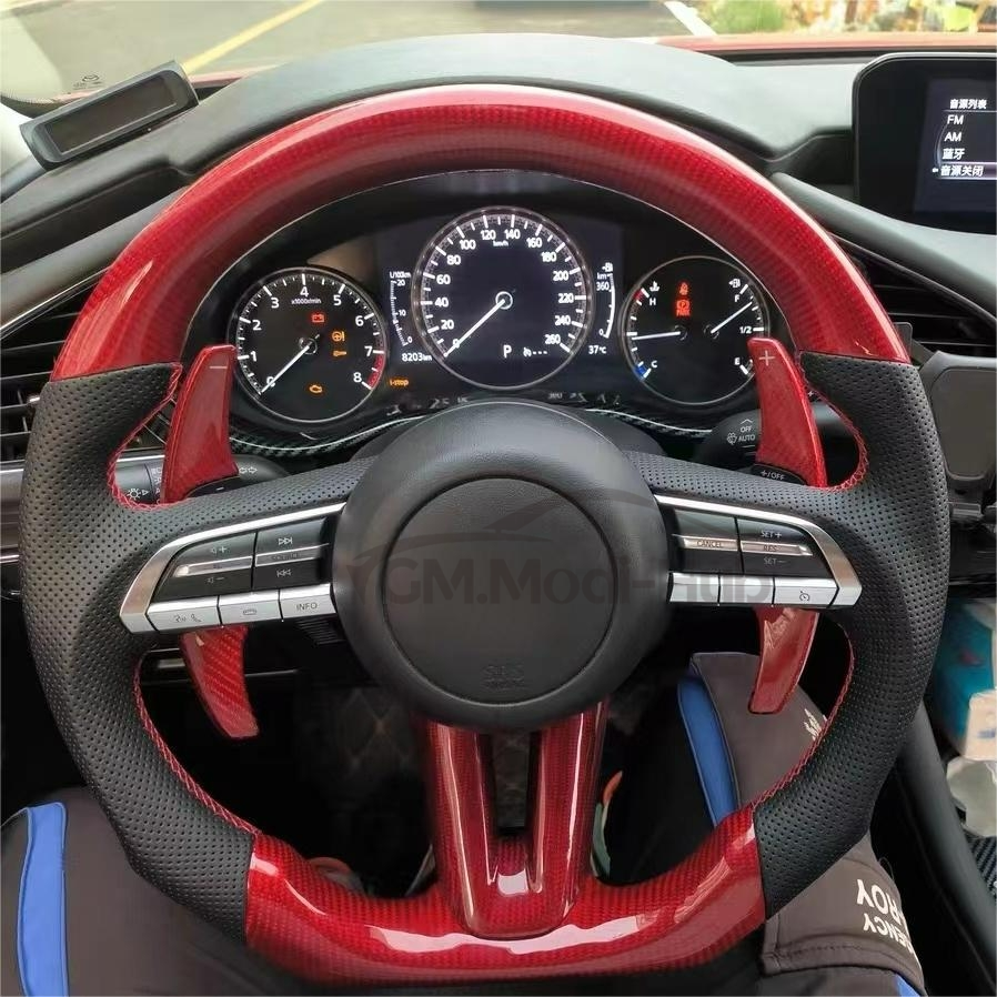 GM. Modi-Hub For 2019-2023 Mazda 3 Carbon Fiber Steering Wheel