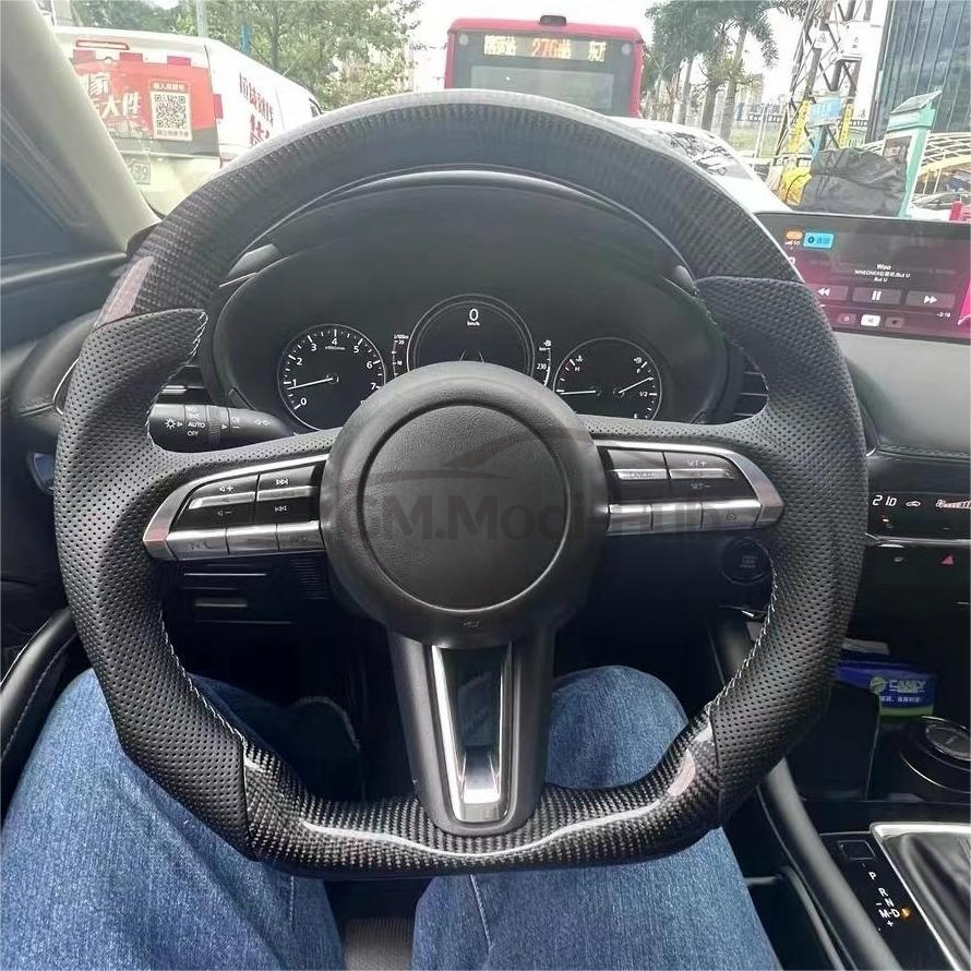 GM. Modi-Hub For Mazda 2019-2022 CX-30 Carbon Fiber Steering Wheel