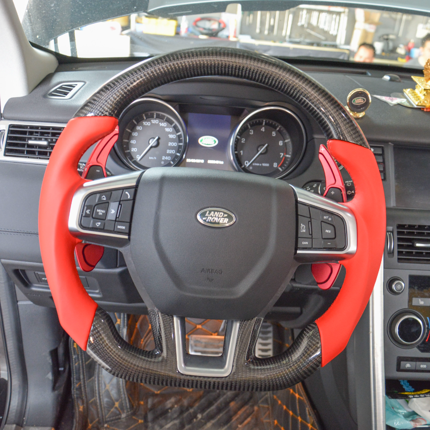 GM. Modi-Hub For Land Rover 2015-2019 Discovery / 2012-2019 Range Rover Evoque Carbon Fiber Steering Wheel