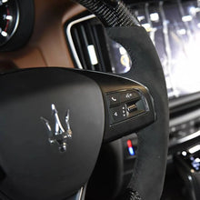 Load image into Gallery viewer, GM. Modi-Hub For Maserati 2014-2020 Ghibli / 2017-2023 Levante / 2014-2022 Quattroporte Carbon Fiber Steering Wheel
