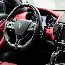 Load image into Gallery viewer, GM. Modi-Hub For Maserati 2014-2020 Ghibli / 2017-2023 Levante / 2014-2022 Quattroporte  Carbon Fiber Steering Wheel
