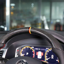 Load image into Gallery viewer, GM. Modi-Hub For VW 2015-2019 E-Golf Hatchback Carbon Fiber Steering Wheel
