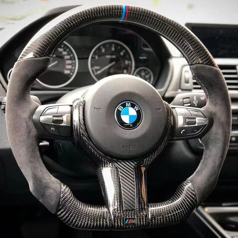 GM. Modi-Hub For BMW M2 M3 M4 F20 F21 F22 F23 F45 F30 F31 F35 F32 F33 F36 F48 F49 F39 F25 F26 F15 F16 F87 F80 F82 F83 Carbon Fiber Steering Wheel