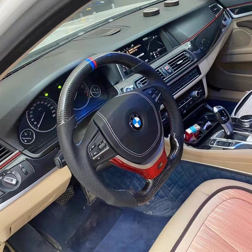 GM. Modi-Hub For BMW F10 F11 F06 F12 F13 F01 F02 F03 F04 Carbon Fiber Steering Wheel