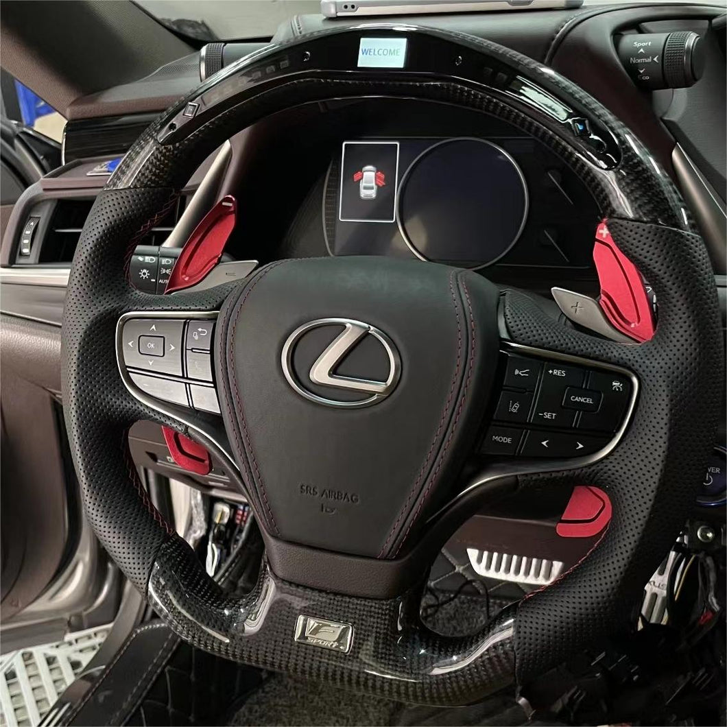 GM. Modi-Hub For Lexus 2018-2020 UX200/250h / 2018-2023 LS500 / 2019-2020 ES300/350/250 Carbon Fiber Steering Wheel