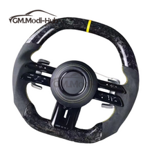 Load image into Gallery viewer, GM. Modi-Hub For Benz W177 W205 W204 W222 W212 W246 B-Class C-Class E-Class GLK GLC CLA GLA Carbon Fiber Steering Wheel
