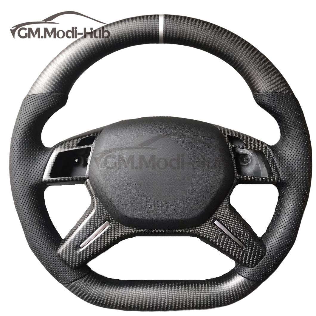 GM. Modi-Hub For Benz W166 X166 W463 G63AMG GL63AMG G65AMG GLS-Class G-Class Carbon Fiber Steering Wheel