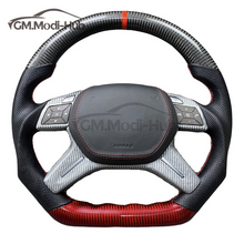 Load image into Gallery viewer, GM. Modi-Hub For Benz W166 X166 W463 G63AMG GL63AMG G65AMG GLS-Class G-Class Carbon Fiber Steering Wheel
