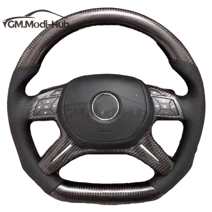 GM. Modi-Hub For Benz W166 X166 W463 G63AMG GL63AMG G65AMG GLS-Class G-Class Carbon Fiber Steering Wheel