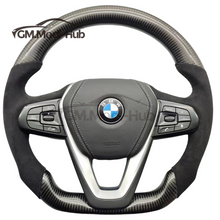 Load image into Gallery viewer, GM. Modi-Hub For BMW G01 G02 G05 G07 G11 G12 G20 G21 G30 G31 i4 Carbon Fiber Steering Wheel
