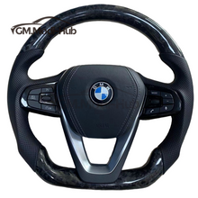 Load image into Gallery viewer, GM. Modi-Hub For BMW G01 G02 G05 G07 G11 G12 G20 G21 G30 G31 i4 Carbon Fiber Steering Wheel
