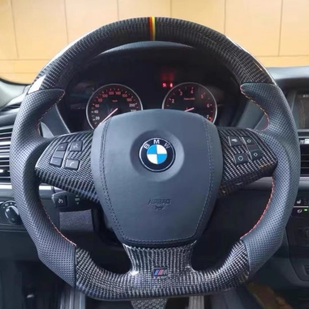GM. Modi-Hub For BMW X3 X5 X6 E83 E70 E71 E72 Carbon Fiber Steering Wheel