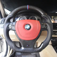 Load image into Gallery viewer, GM. Modi-Hub For BMW F10 F11 F06 F12 F13 F01 F02 F03 F04 Carbon Fiber Steering Wheel
