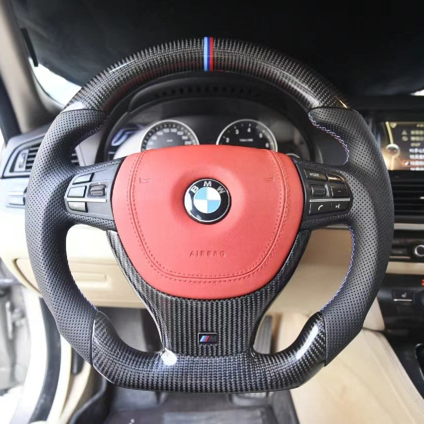 GM. Modi-Hub For BMW F10 F11 F06 F12 F13 F01 F02 F03 F04 Carbon Fiber Steering Wheel