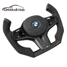 Load image into Gallery viewer, GM. Modi-Hub For BMW F44 G42 G20 G21 G22 G23 G24 G32 G11 G12 G14 G15 G16 G29 G01 G05 G06 G07 Carbon Fiber Steering Wheel
