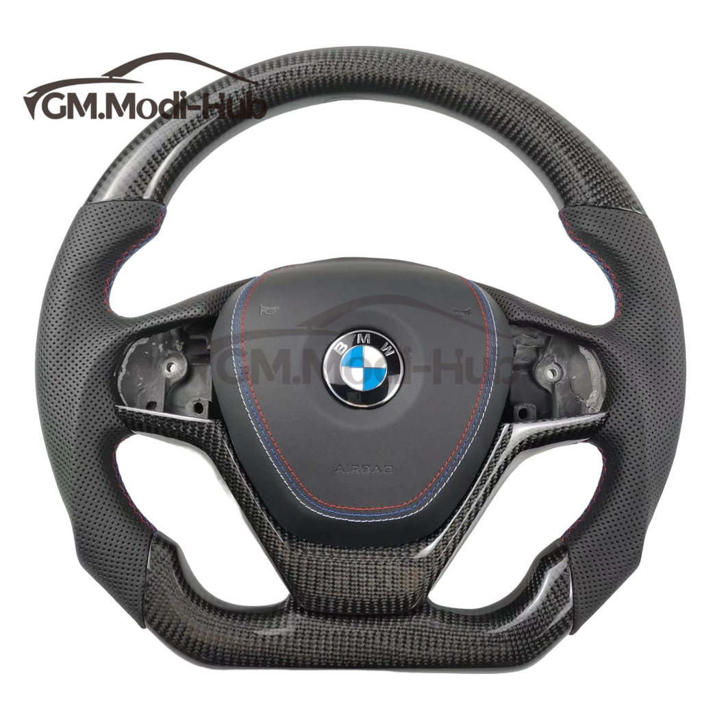 GM. Modi-Hub For BMW X3 X4 X5 X6 F25 F26 F15 F16 Carbon Fiber Steering Wheel