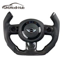 Load image into Gallery viewer, GM. Modi-Hub For BMW Mini Cooper R56 R61 Carbon Fiber Steering Wheel
