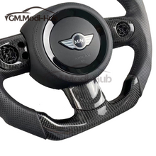 Load image into Gallery viewer, GM. Modi-Hub For BMW Mini Cooper R56 R61 Carbon Fiber Steering Wheel
