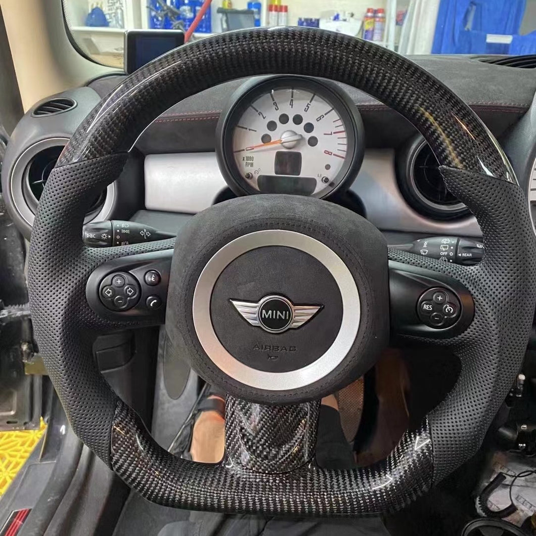 GM. Modi-Hub For BMW Mini Cooper R56 R61 Carbon Fiber Steering Wheel