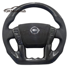 Load image into Gallery viewer, GM. Modi-Hub For Infiniti 2014-2022 QX80 / 2011-2017 QX56 Carbon Fiber Steering Wheel
