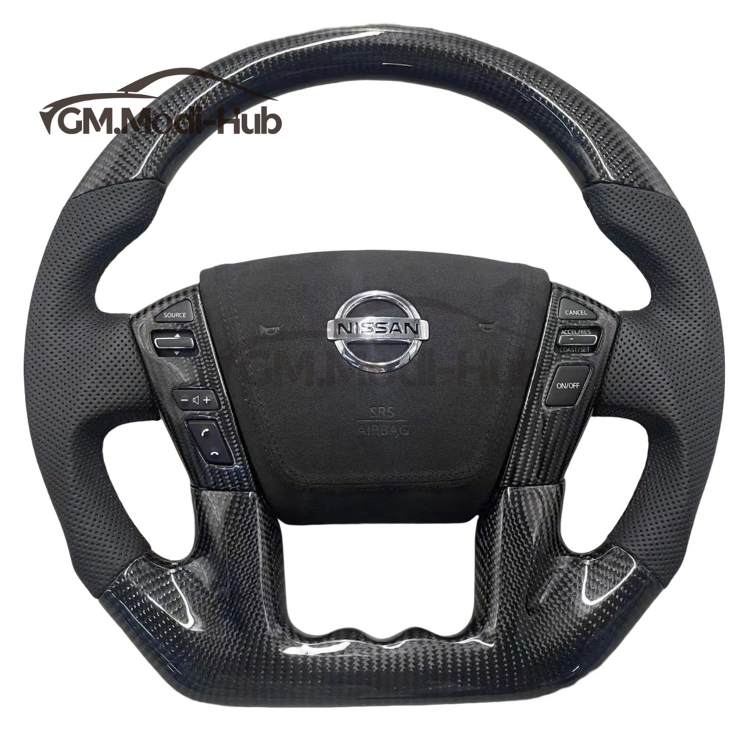 GM. Modi-Hub For Nissan 2013-2022 Armada / Titan Carbon Fiber Steering Wheel
