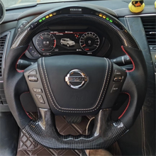 Load image into Gallery viewer, GM. Modi-Hub For Nissan 2022-2023 Frontier Carbon Fiber Steering Wheel
