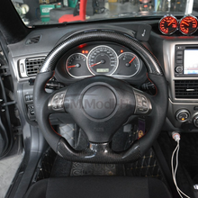 Load image into Gallery viewer, GM. Modi-Hub For Subaru 2009-2013 Forester 2008-2009 Legacy BP5 BP9 2008-2014 Impreza WRX STI Carbon Fiber Steering Wheel
