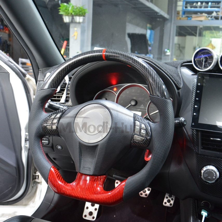 GM. Modi-Hub For Subaru 2009-2013 Forester 2008-2009 Legacy BP5 BP9 2008-2014 Impreza WRX STI Carbon Fiber Steering Wheel