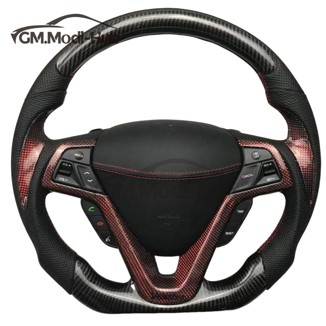 GM. Modi-Hub For Hyundai 2012-2018 Veloster Carbon Fiber Steering Wheel