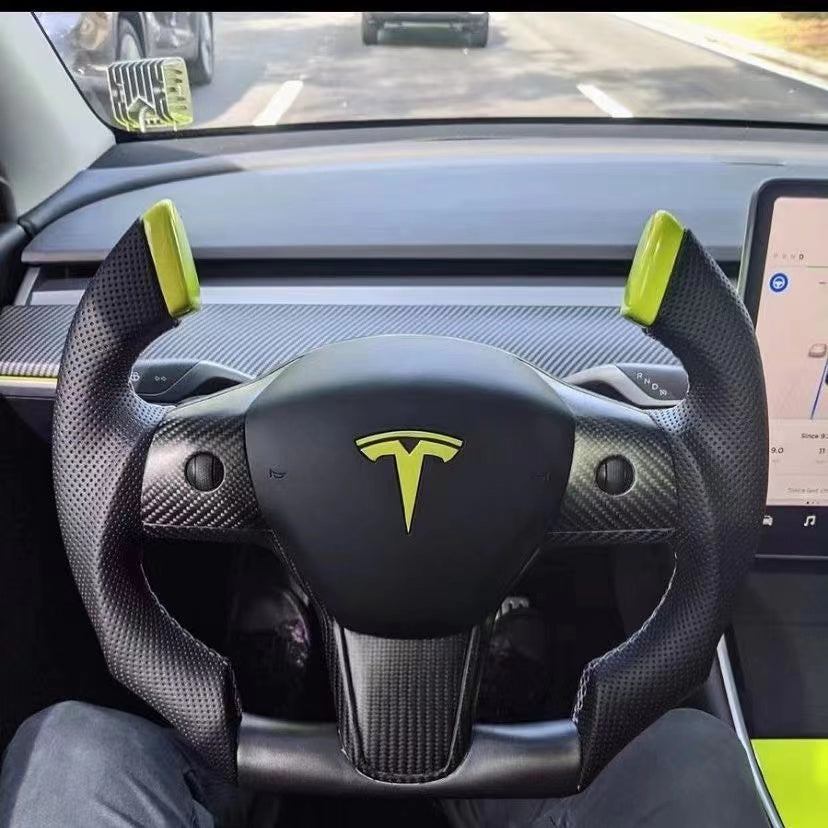 GM. Modi-Hub For Tesla Model 3 Y Carbon Fiber Steering Wheel