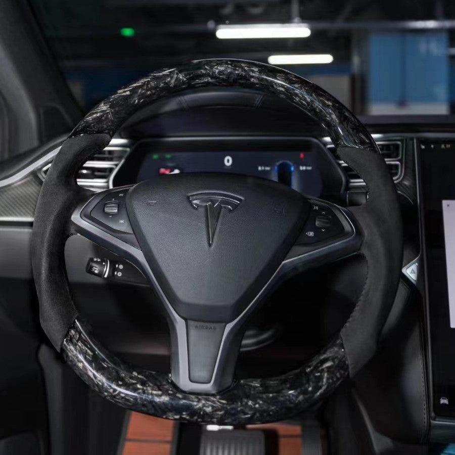 GM. Modi-Hub For Tesla Model S X Carbon Fiber Steering Wheel