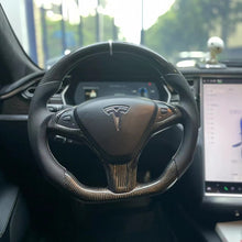 Load image into Gallery viewer, GM. Modi-Hub For Tesla Model S X Carbon Fiber Steering Wheel
