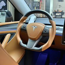 Load image into Gallery viewer, GM. Modi-Hub For Tesla Model 3 Y Carbon Fiber Steering Wheel
