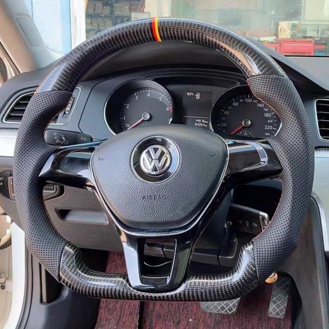 GM. Modi-Hub For VW 2017 -2019 Golf Alltrack Wagon Carbon Fiber Steering Wheel