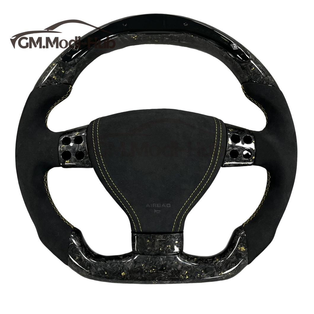 GM. Modi-Hub For VW 2005-2009 MK5 Golf Jetta Passat B6 /  2009-2011 Tiguan Carbon Fiber Steering Wheel