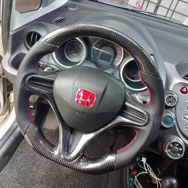 GM. Modi-Hub For Honda 8th gen Civic  2006-2011  Carbon Fiber Steering Wheel