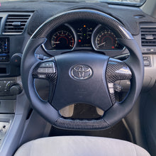 Load image into Gallery viewer, GM. Modi-Hub For Toyota 2006-2012 Camry /2012-2014 Vigo / 2009-2013 Highlander Carbon Fiber Steering Wheel
