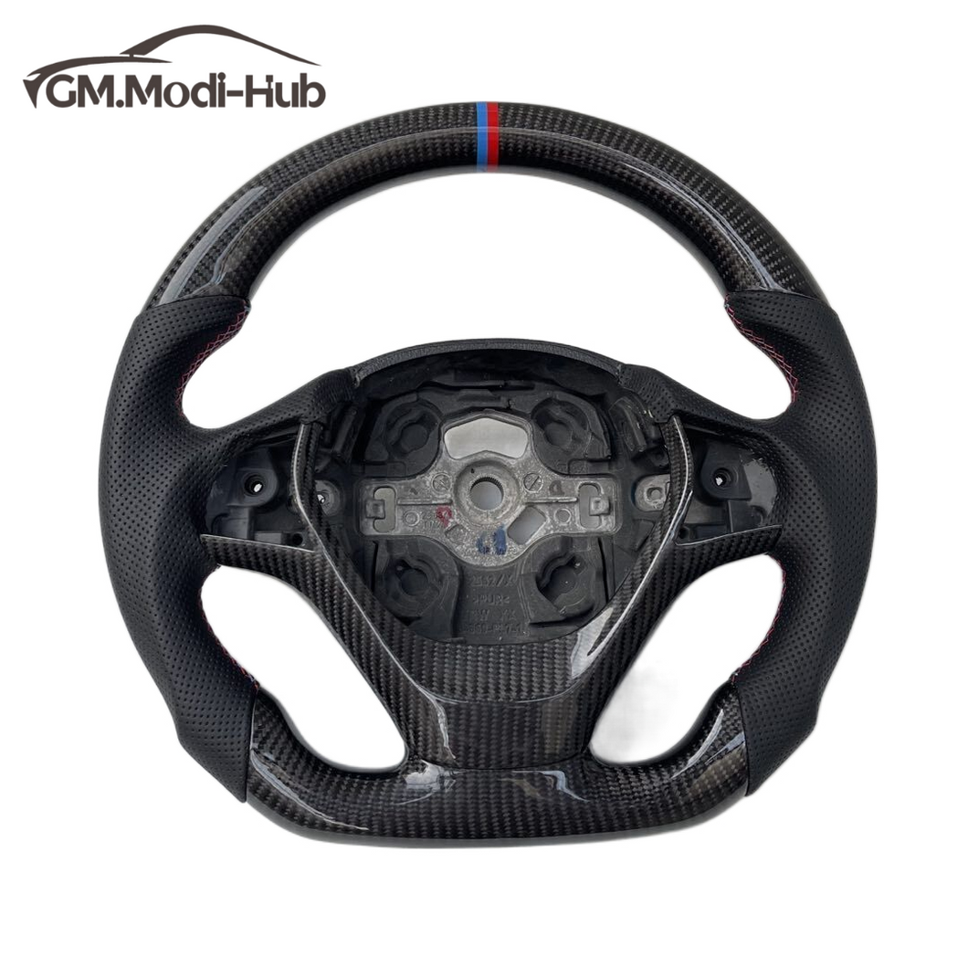 GM. Modi-Hub For BMW F20 F21 F22 F23 F30 F31 F35 F32 F33 F36 Carbon Fiber Steering Wheel with Paddle shifter