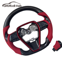Load image into Gallery viewer, GM. Modi-Hub For Toyota 8th Gen 2018-2023 Camry XSE SE TRD / Avalon / Venza Carbon Fiber Steering Wheel

