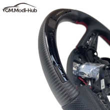 Load image into Gallery viewer, GM. Modi-Hub For Audi A4 Q3 Q5 Q7 Q8 SQ8 SQ7 SQ5 S7 RS6 Carbon Fiber Steering Wheel
