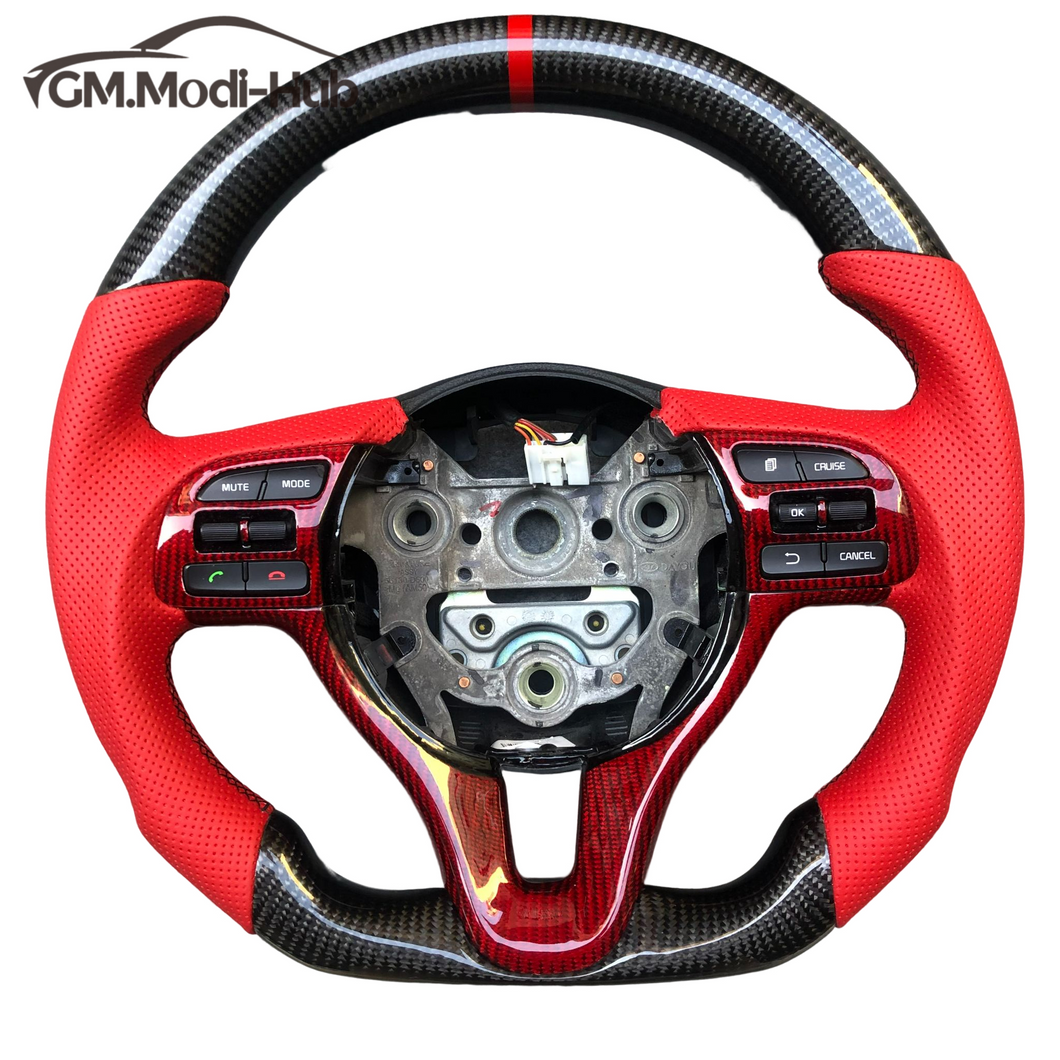 GM. Modi-Hub For Kia 2017-2021 Niro Carbon Fiber Steering Wheel